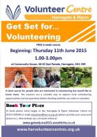 Get Set for Volunteering FREE 6 week course