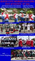 Ripon City Morris dancers day of dance