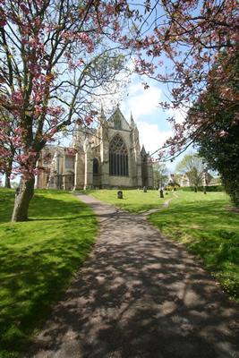 Ripon Cathedral From The River