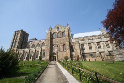 Side View Of Ripon Cathedral
