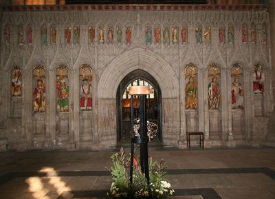 Inside Ripon Cathedral