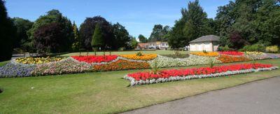 Flower Beds At Spa Gardens 2006