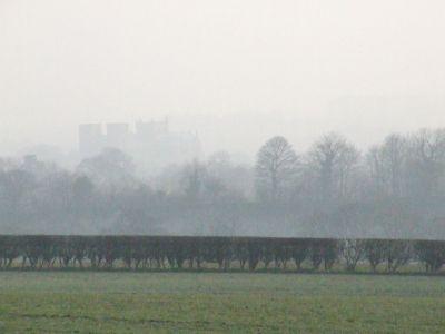 Cathedral On Misty Morning