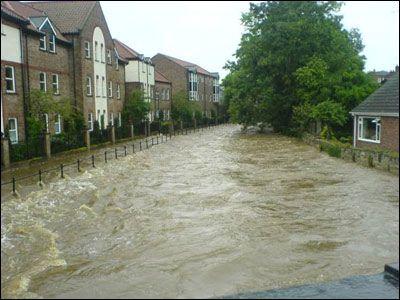 River Skell Flooding 2007