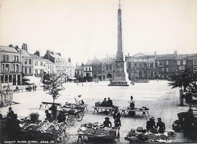 Ripon Market Place Circa 1900