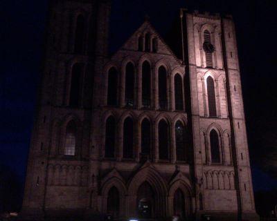 Ripon Cathedral At Night
