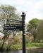 Traditional Signpost In Ripon